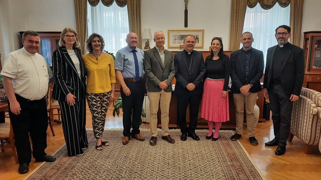 Delegacija Međunarodnoga američkog Caritasa posjetila predsjednika Hrvatskog Caritasa